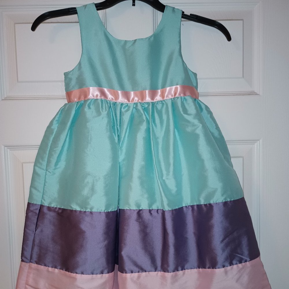 ATUN Pastel Striped Dress - Size 5/6